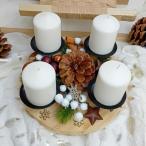 Drevený adventný veniec č. 259 (1731504297/3)