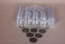 Kapsulky na mince, 27 mm ,2€ euro (3/2)