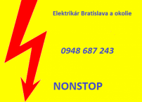 Elektrikár BA-Opravy a montáž elektroinštalácií