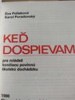 Kniha - Keď dospievam (3/2)