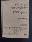Kniha Príručka slovenského pravopisu pre školy