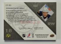 2007-08 Upper Deck The Cup Foundation Jerseys Autograph #CF-HO Marián Hossa SN 0