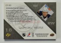 2007-08 Upper Deck The Cup Foundation Jerseys Autograph #CF-HO Marián Hossa SN 0