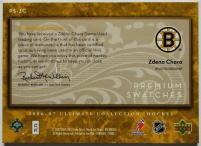2006-07 Upper Deck Ultimate Collection Premium Swatches Patches #PS-ZC Zdeno Chá