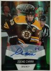 2010-11 Panini Certified Mirror Emerald Signatures #13 Zdeno Chára SN 3/5