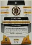 2010-11 Panini Certified Mirror Emerald Signatures #13 Zdeno Chára SN 3/5 (3/2)