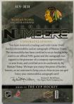 2010-11 Upper Deck The Cup Honorable Numbers #HN-MH Marián Hossa SN 73/81