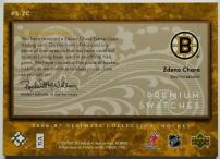 2006-07 Upper Deck Ultimate Collection Premium Swatches Patches #PS-ZC Zdeno Chá