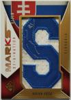 2009-10 SP Game Used Marks of a Nation #MN-MH Marián Hossa SN 06/50 (3/2)