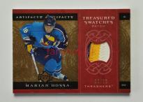 2007-08 Upper Deck Artifacts Treasured Swatches Red #TS-MH Marián Hossa SN 03/10 (3/2)