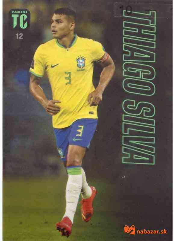 2023 Panini Top Class #12 Thiago Silva - Brazil (1/2)