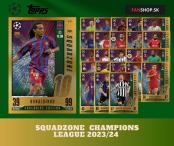 TOPPS MATCH ATTAX 2023/24 SQUADZONE EXCLUSIVE EDITION CARDS - kompletna sada 24 