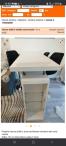 Barovy pult + 3 barove stolicky (3/3)