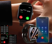 Fitness smart hodinky X8 (čierne, sivé, ružové, zlaté) (15/20)