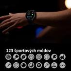 Fitness smart hodinky okrúhle, možnosť volania (7/10)